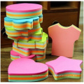 Assorted Die-Cut Sticky Notes, 100sheets. Different Shape for Choice.